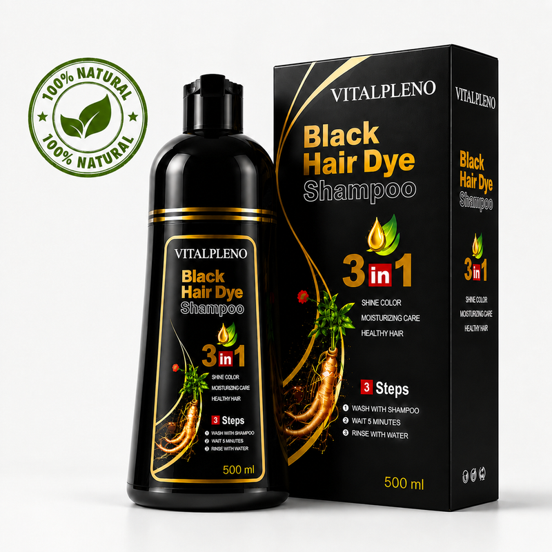 Champú para canas 100ml negro